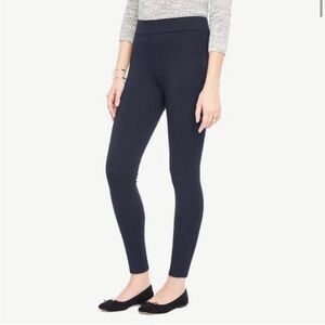NWT Ann Taylor ponte leggings (navy)